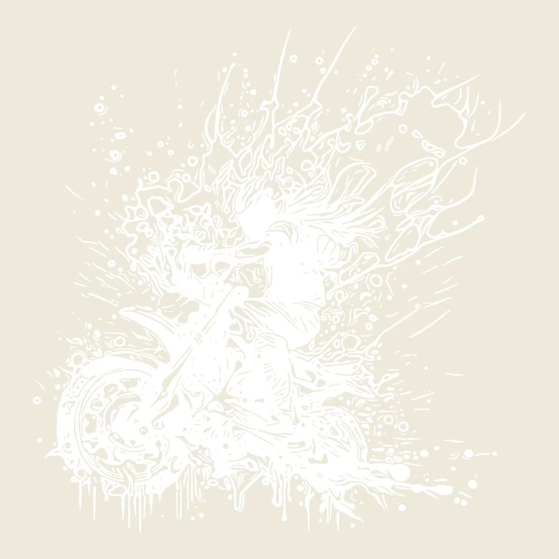 Bikerin Splash Style Geländefahrt