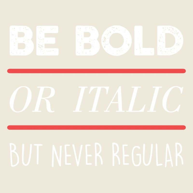 Be Bold (dark)