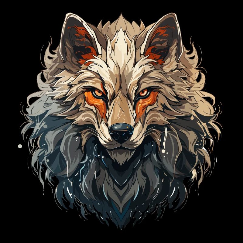 Wolf - Illustration