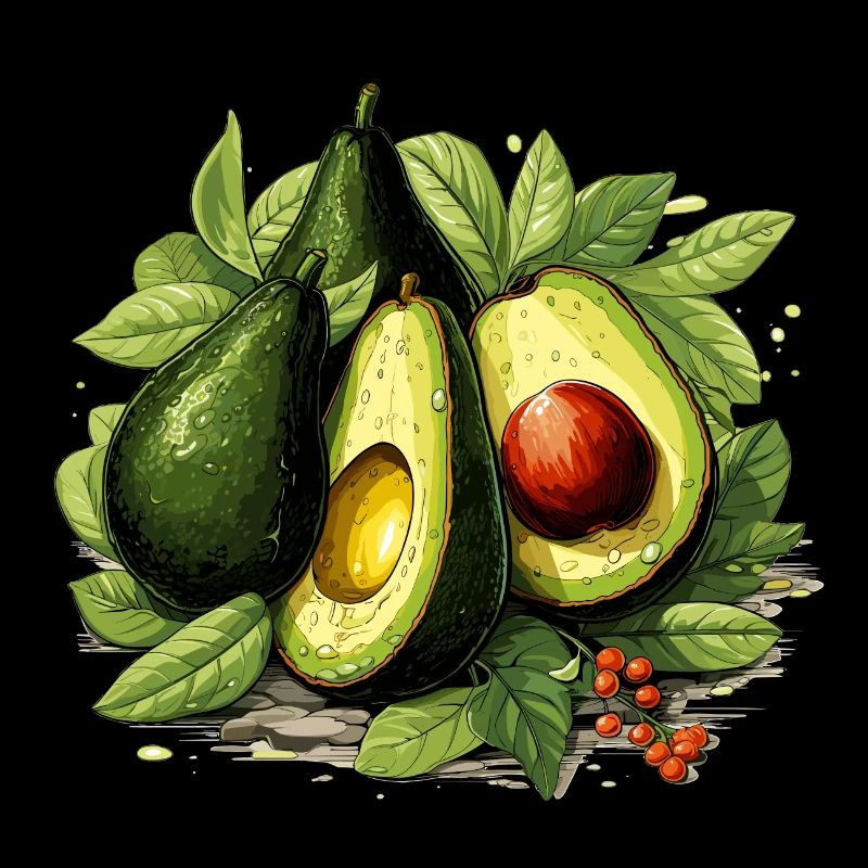 Avocado - Illustration