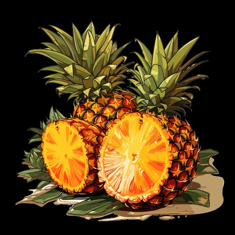 Ananas - Illustration