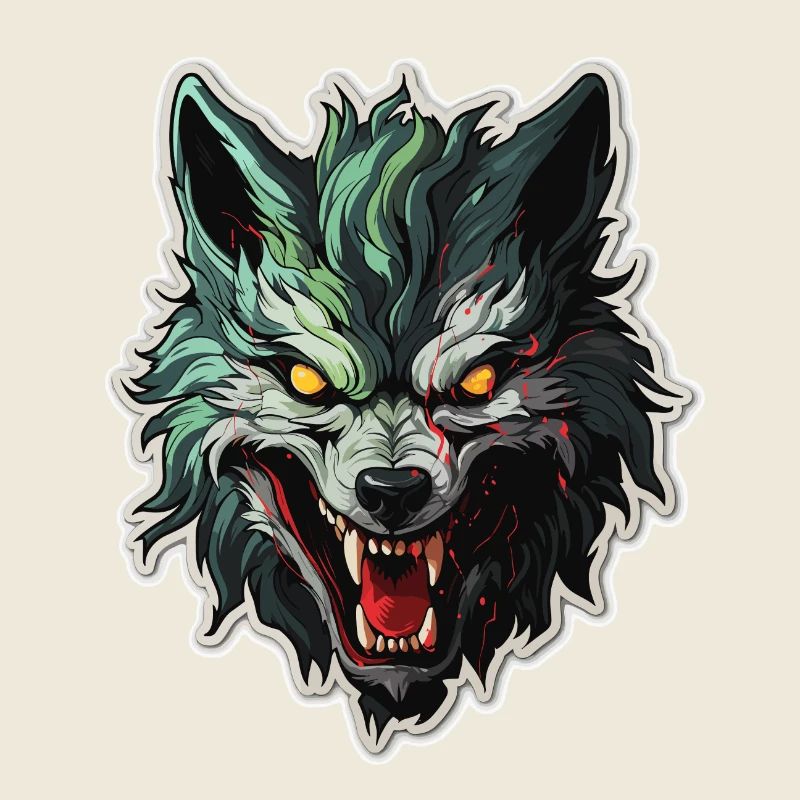 Loup - Illustration