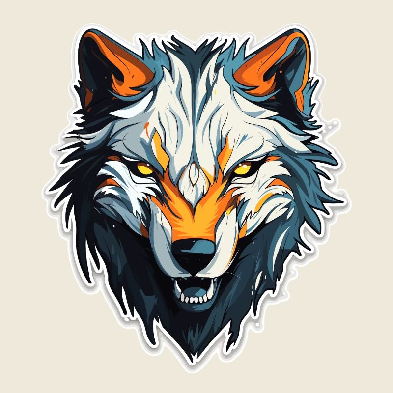Loup - Illustration