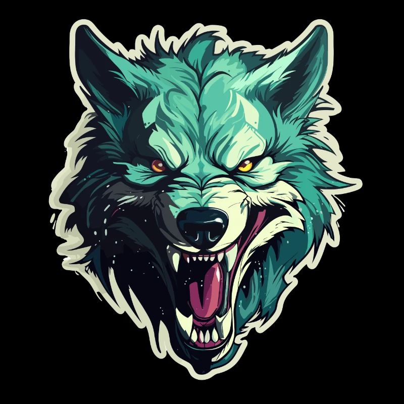 Loup - Illustration