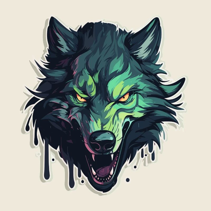 Wolf - Illustration
