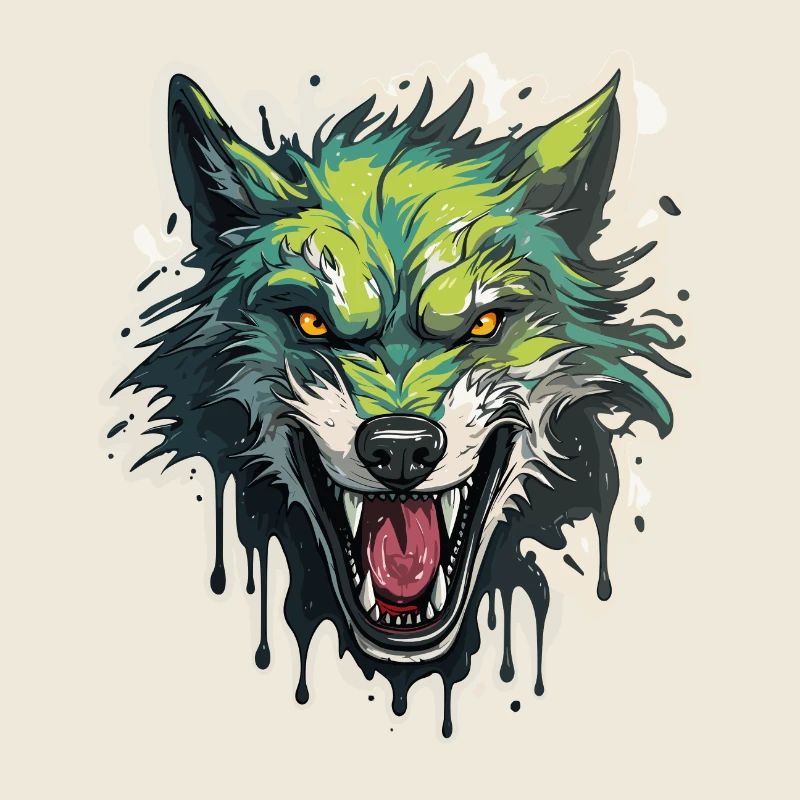 Wolf - Illustration