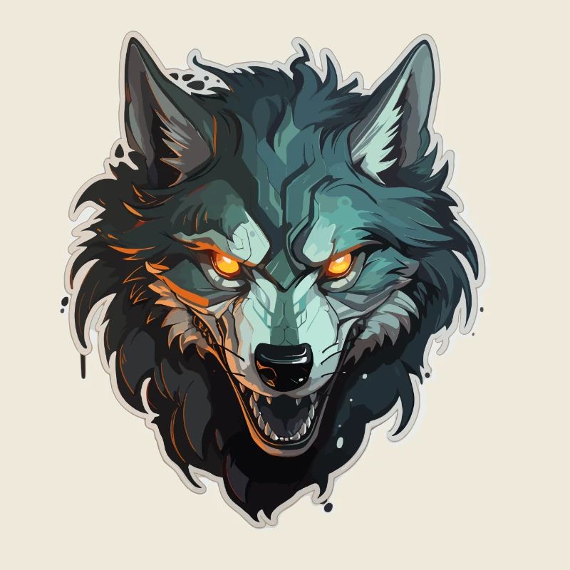 Loup - Illustration