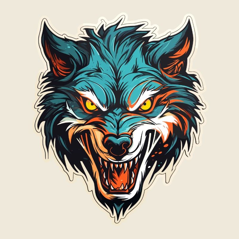Loup - Illustration