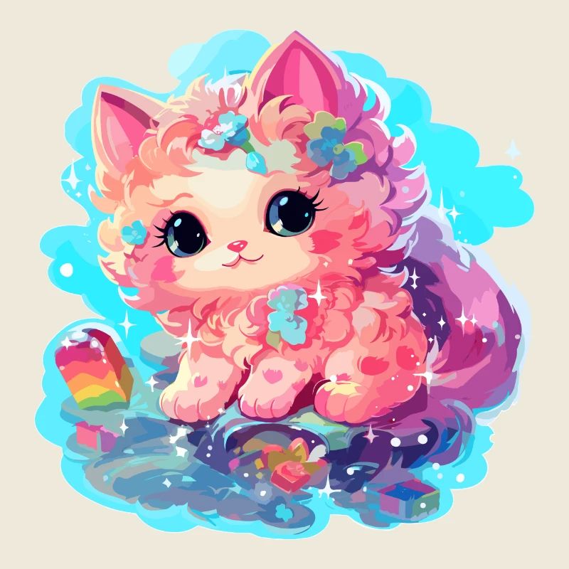 Katze - Illustration