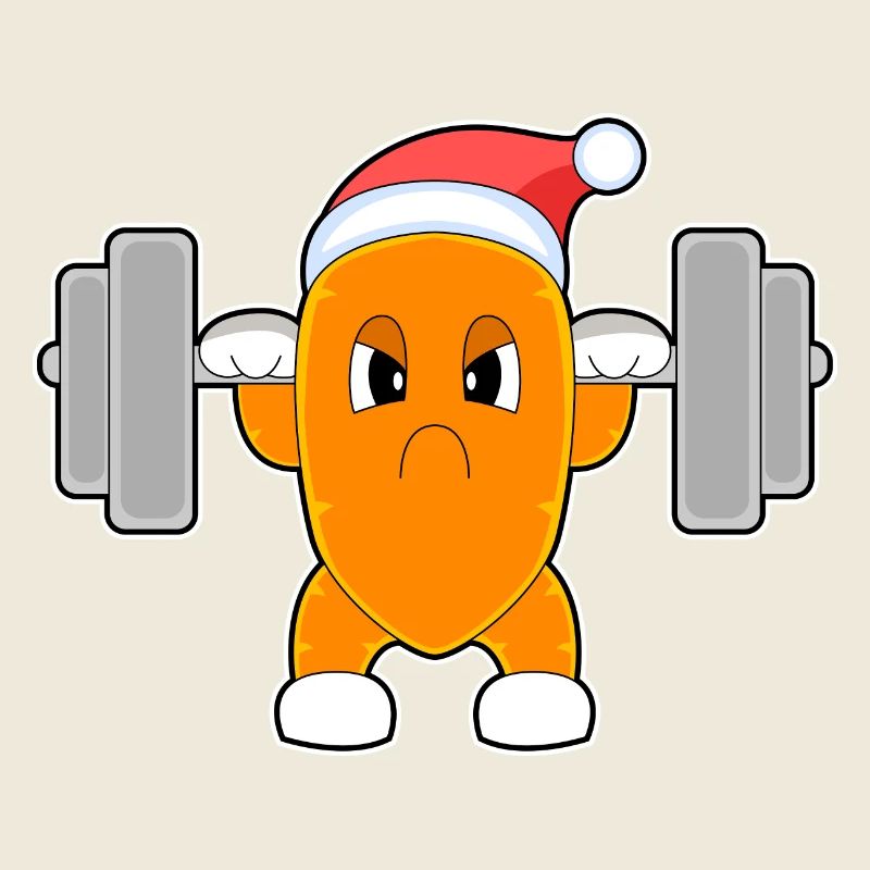 Carotte Noël Musculation