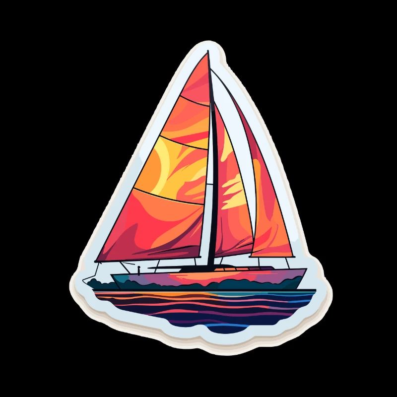Sailboat - illustration