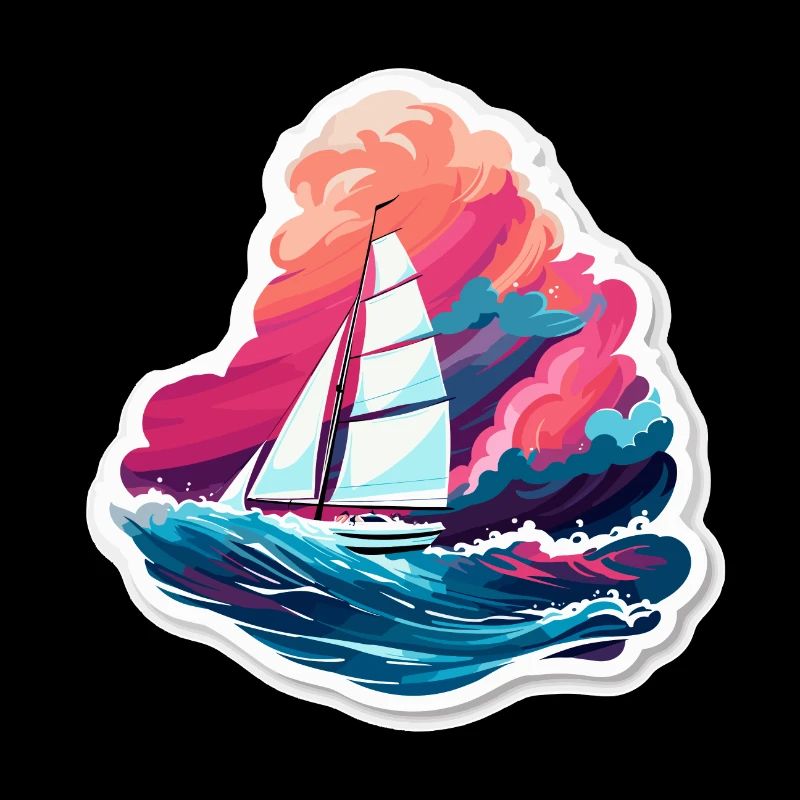 Sailboat - illustration