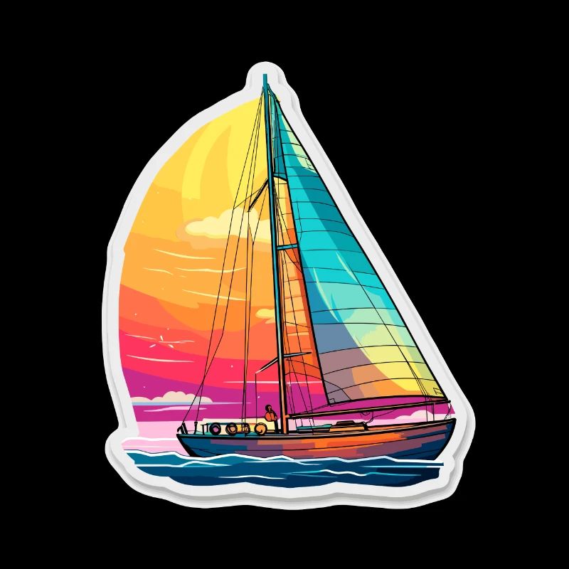 Sailboat - illustration