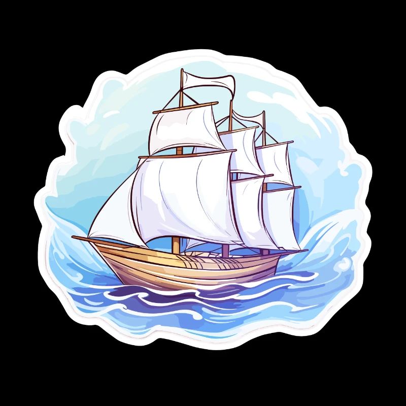 Sailboat - illustration