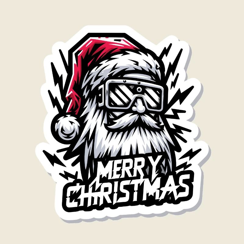 Joyeux Noël - Illustration du Père Noël