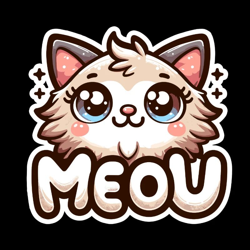 Miaou - Illustration de chat