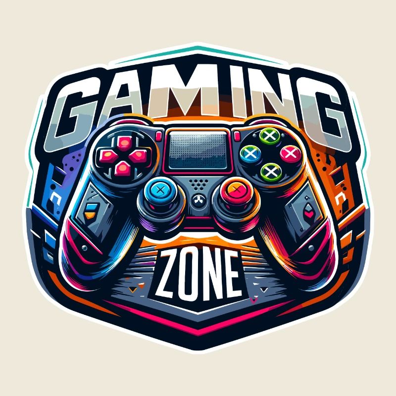 Gaming Zone - Controller Illustration