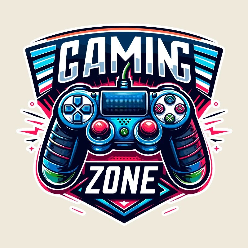 Gaming Zone - Controller Illustration