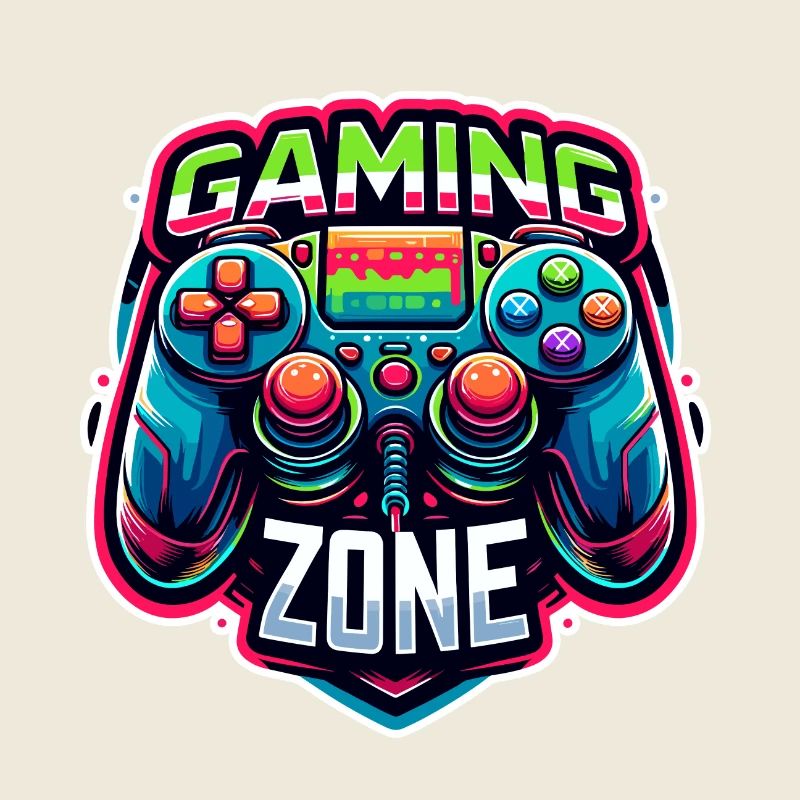 Gaming Zone - Controller Illustration