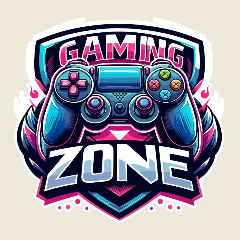 Gaming Zone - Controller Illustration