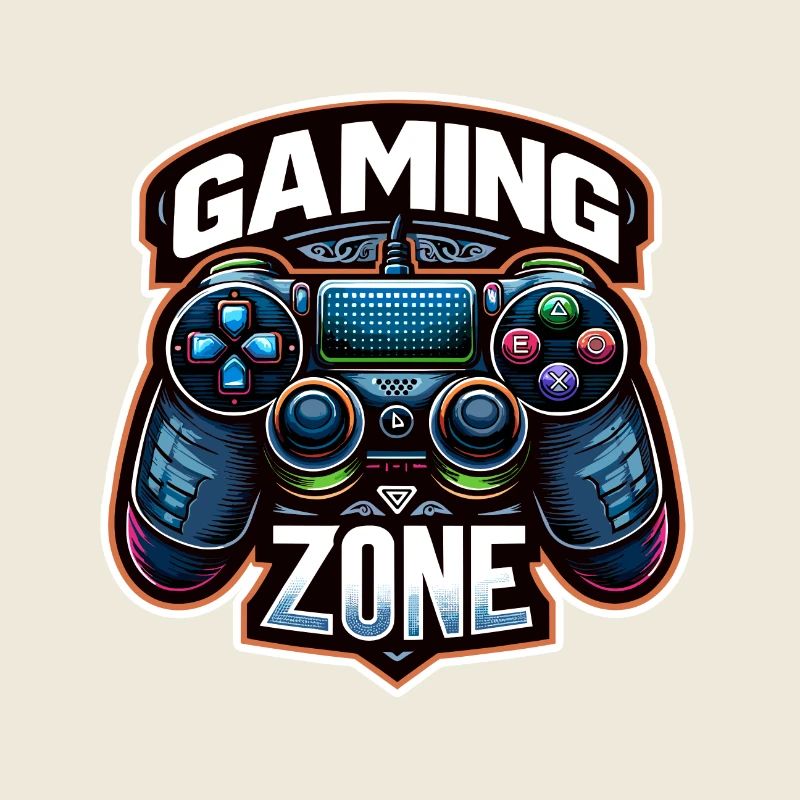 Gaming Zone - Controller Illustration