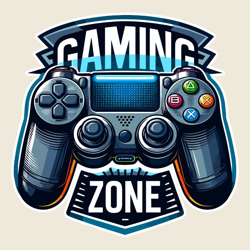 Gaming Zone - Controller Illustration