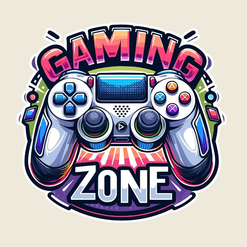 Gaming Zone - Controller Illustration