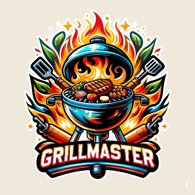 GrillMaster - Grill Illustration