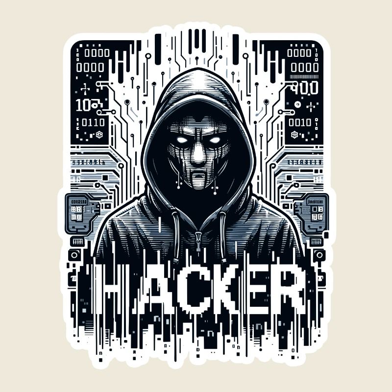 Hacker - Illustration