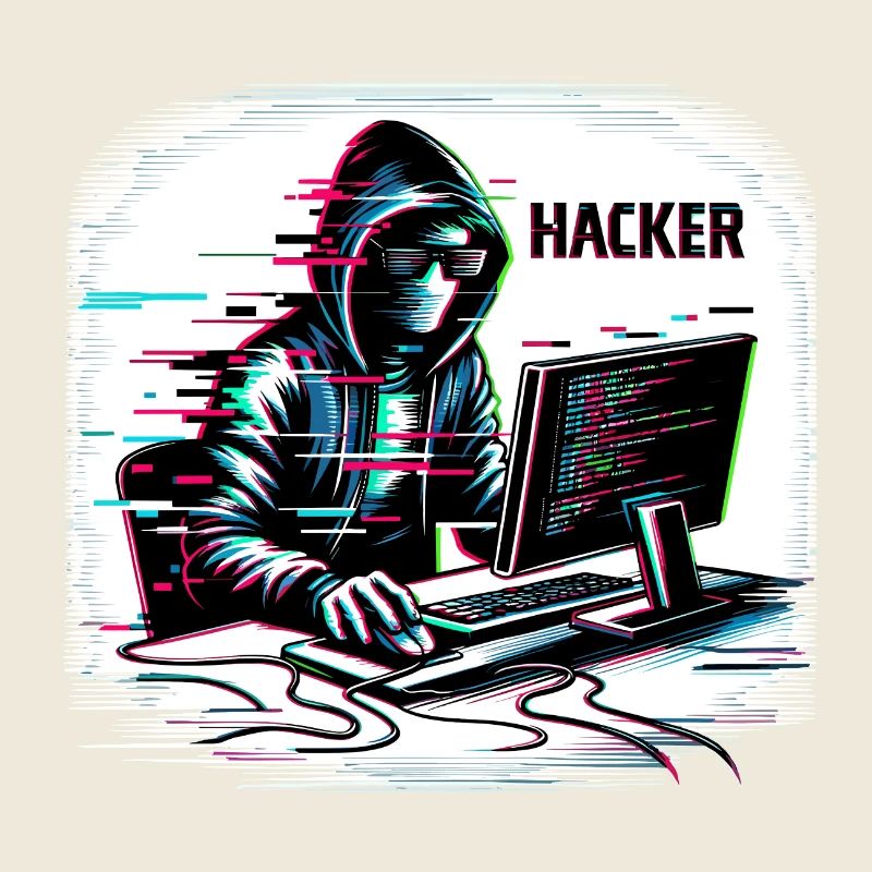 Hacker - Illustration