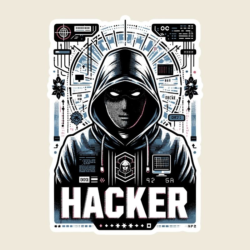Hacker - Illustration