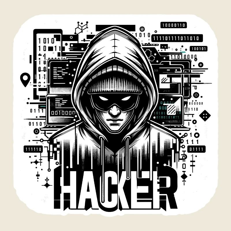 Hacker - Illustration