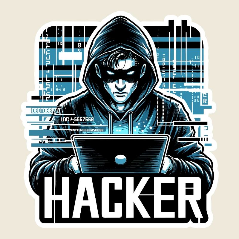 Hacker - Illustration