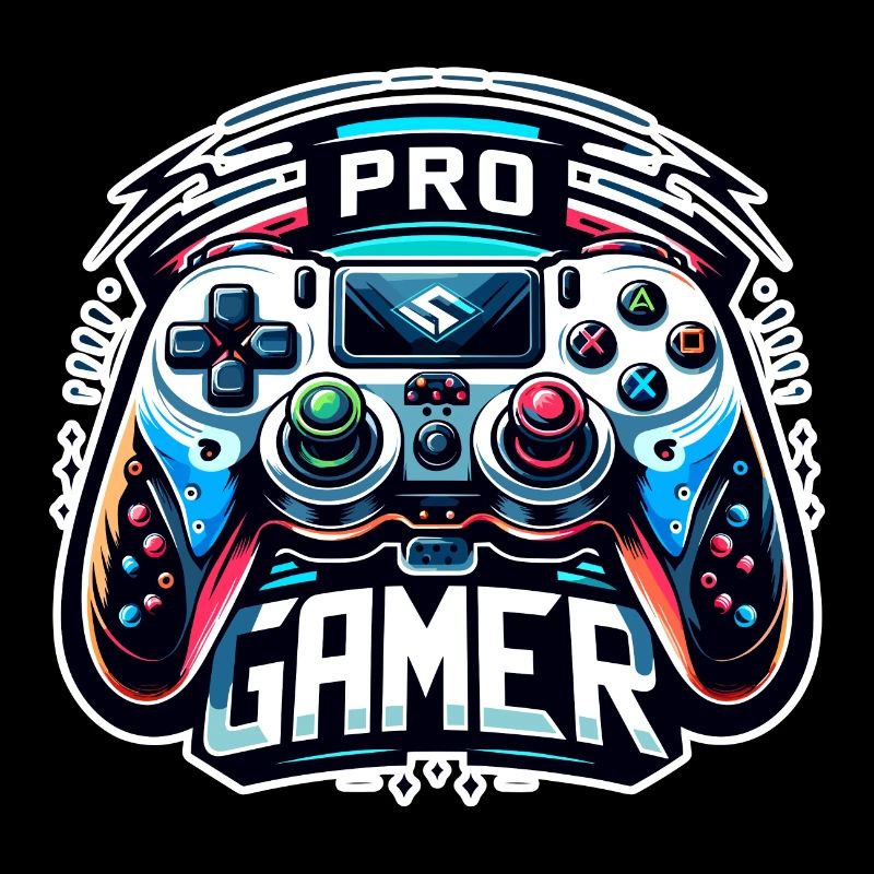 Pro Gamer - Illustration de la manette