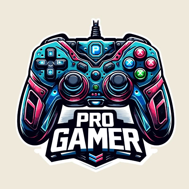 Pro Gamer - Illustration de la manette