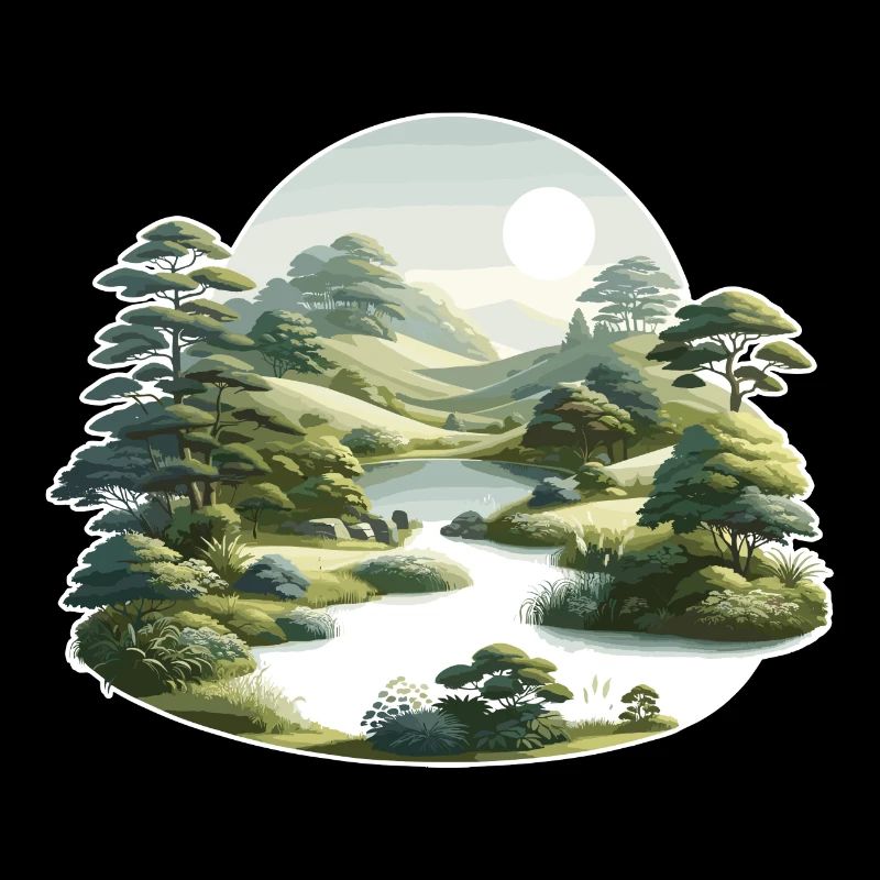 Paysage - Illustration