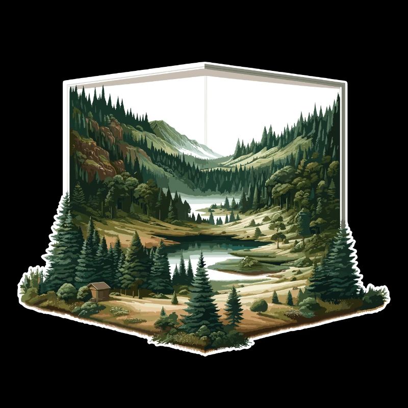 Paysage - Illustration