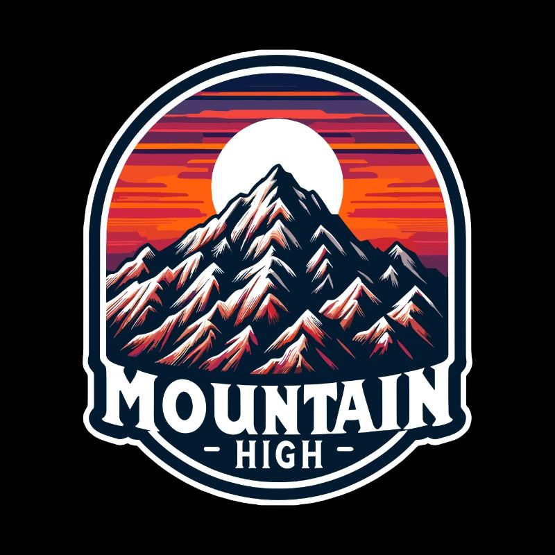 Montagne Haut - Illustration de Berg