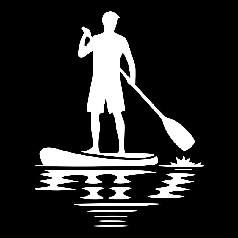Paddle Enthusiasm Stand Up Paddling