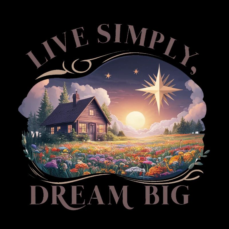 Live simply, dream big