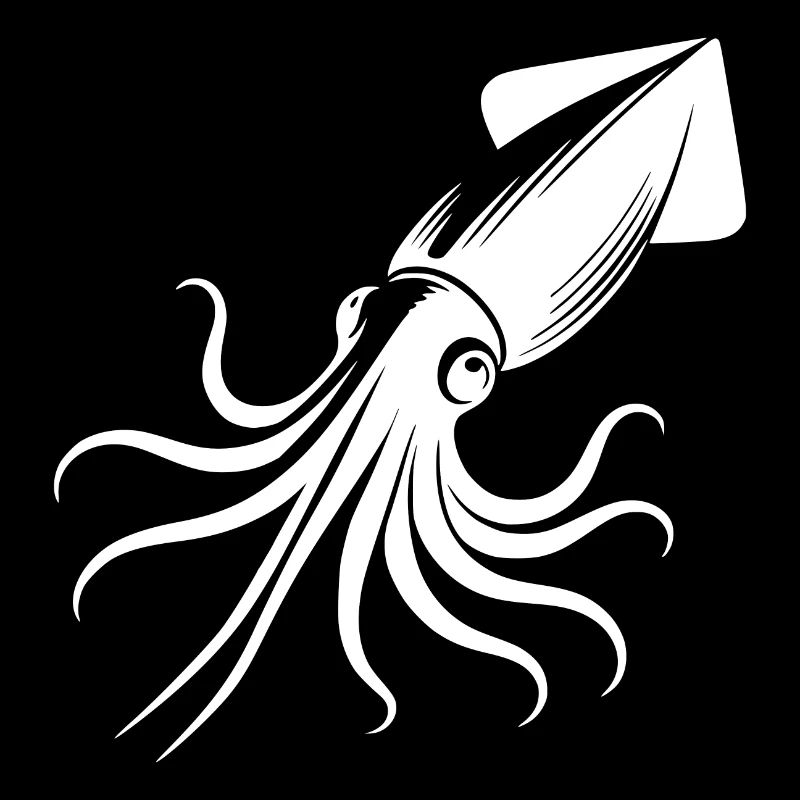 Cute Humboldt-Kalmar Tattoo Diver Style