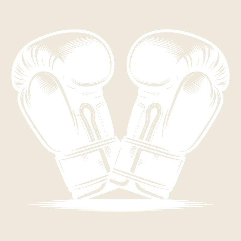 Gants de boxe prêts pour le prochain match de boxe