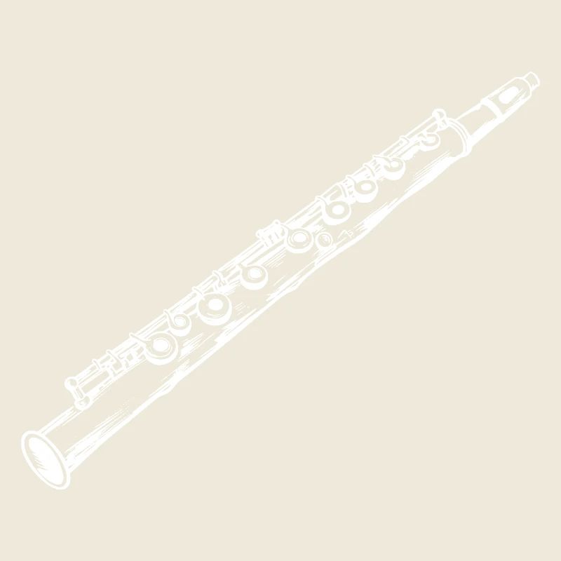 Flute Drawing