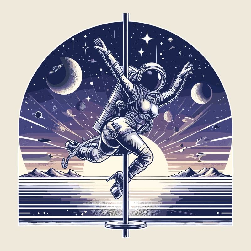 Pole Dance Astronaut Pole Dance Gift