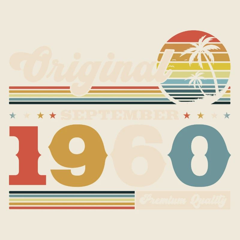 65e anniversaire Original septembre 1960