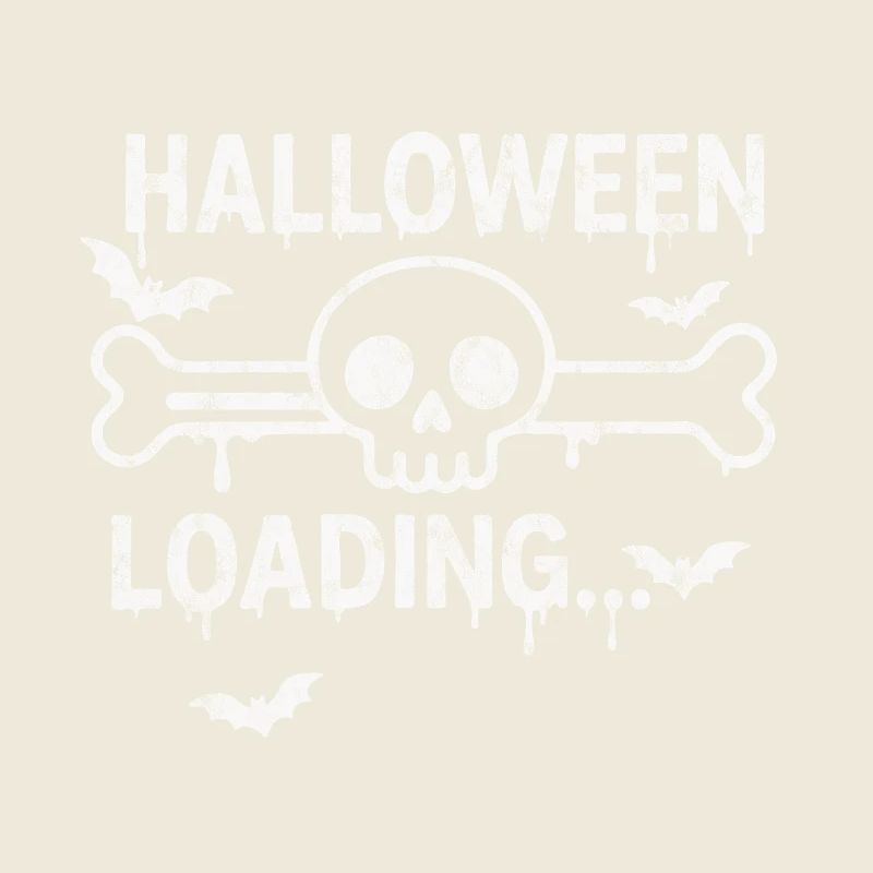 Herbst 2025 Halloween Loading Skull Bar Saison
