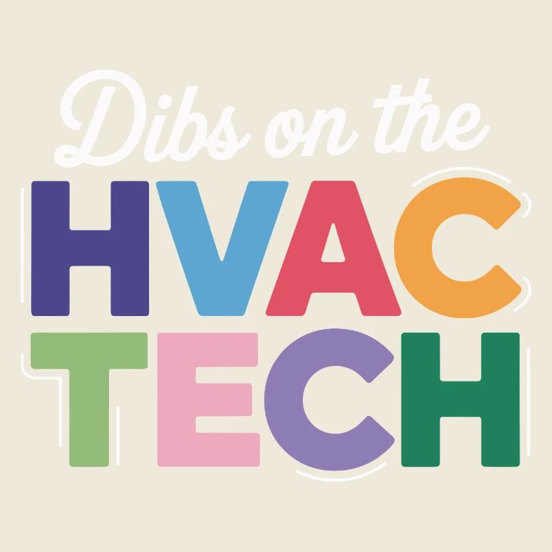 Lustiger HVAC Techniker Spruch Reparatur Experte