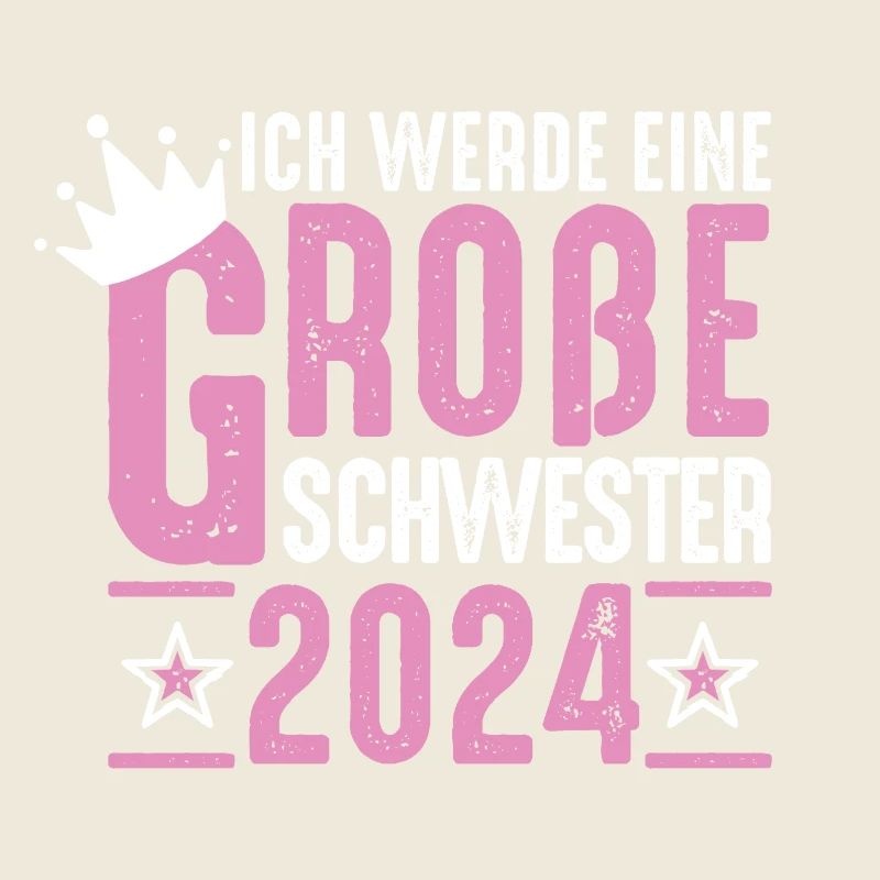 Große Schwester 2024 Pink Krone