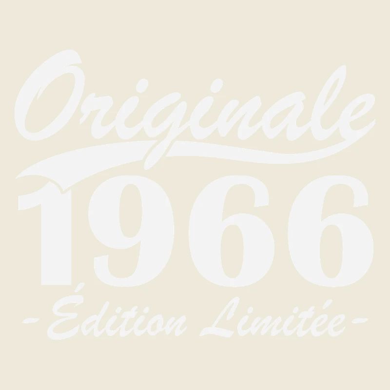 Originales Retro-Geburtstagsgeschenk von 1966