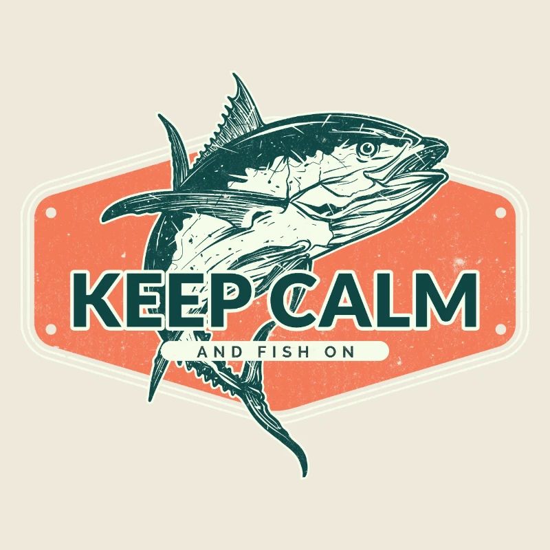 Reste calme et continue de pêcher